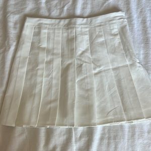 Pleaded tennis skirt